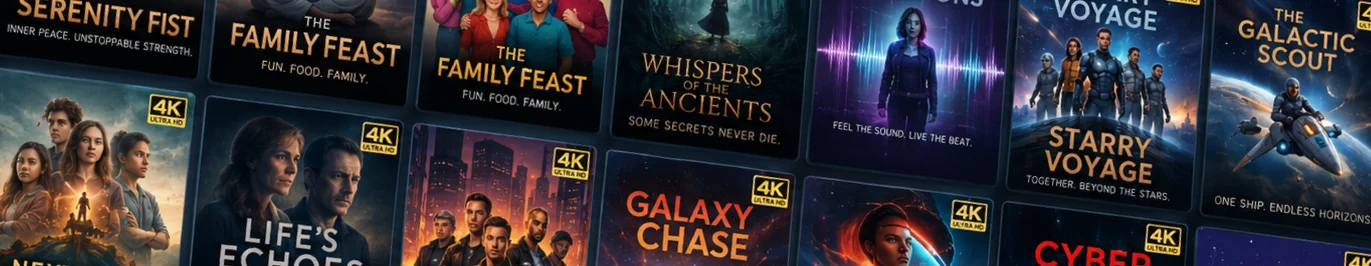 TREX IPTV VOD Movies and Series Library in 4K Ultra HD